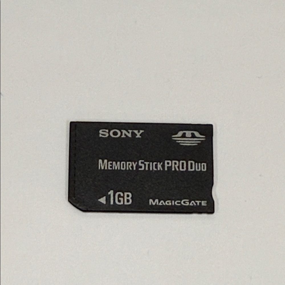 Sony Memory Stick PRO Duo 1GB - Black and White